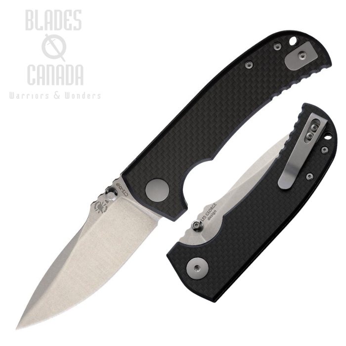 Spartan Blades Astor Folding Knife, CTS-XHP, Carbon Fiber/G10